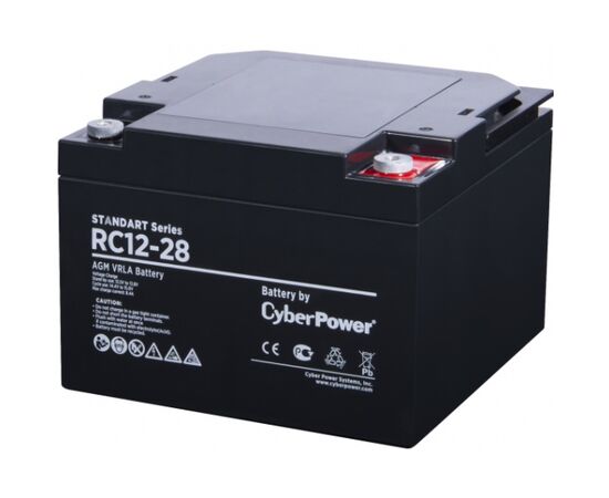 Аккумуляторная батарея для ИБП CyberPower Standart series RC 12-28, фото 