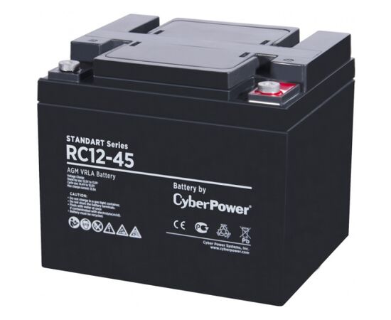 Аккумуляторная батарея для ИБП CyberPower Standart series RC 12-45, фото 