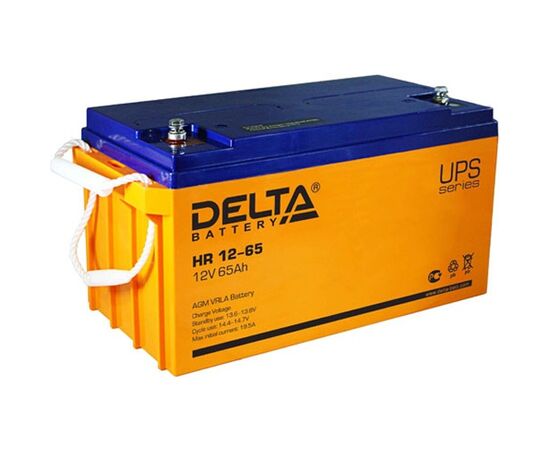 Аккумуляторная батарея для ИБП Delta HR 12-65, фото 