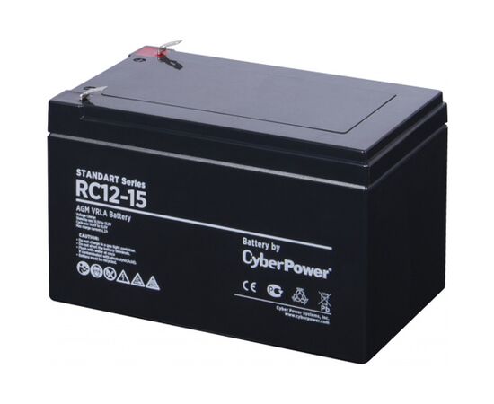 Аккумуляторная батарея для ИБП CyberPower Standart series RC 12-15, фото 