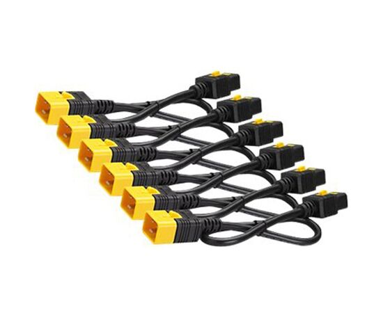 Кабель APC Power Cord Kit (6 шт), Locking, C19 to C20, 1.8m, фото 