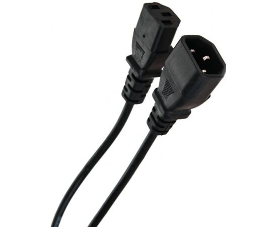 Кабель монитор - компьютер (UPS -> устройство) 220V {IEC-320-C13/C14} 1,8м, Telecom , фото 