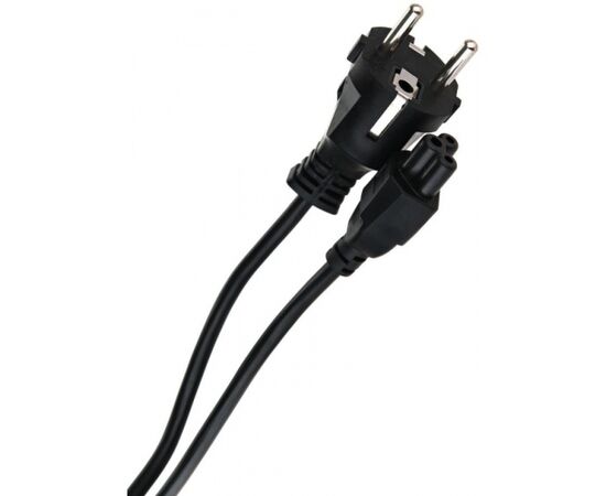 Кабель питания для ноутбуков, 3-pin, с заземлением, (прямой) 220V 1,8m Telecom , фото 