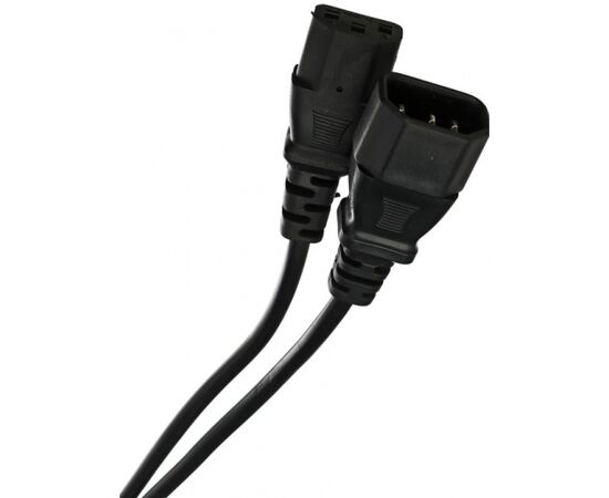 Кабель UPS - устройство 220V (IEC-320-C13/C14) 3G0,5mm2,1,8m, медь, Telecom , фото 