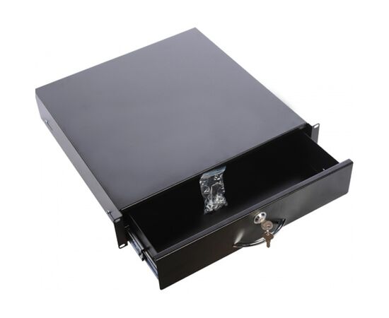 Ящик для документации ЦМО ТСВ-Д-3U.450-9005, черный, фото 