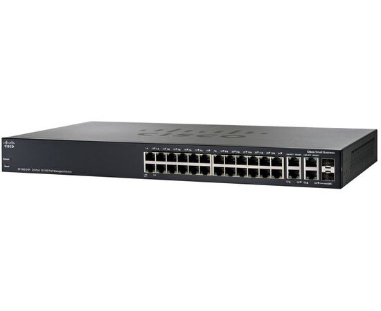 Коммутатор Cisco SF300-24PP 24-PoE Управляемый 28-ports, SF300-24PP-K9-EU, фото 