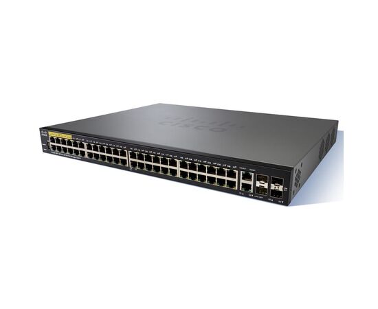 Коммутатор Cisco SF350-48MP 48-PoE Управляемый 52-ports, SF350-48MP-K9-EU, фото 