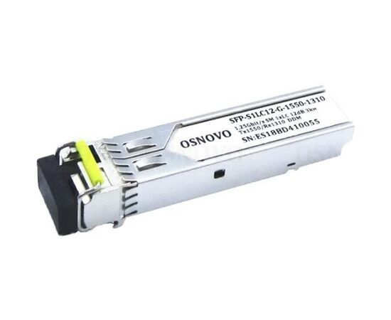Модуль Оптический SFP OSNOVO SFP-S1LC12-G-1550-1310, фото 