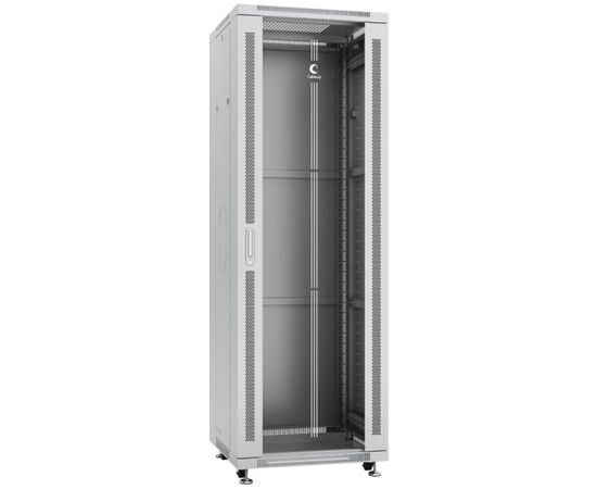 Шкаф серверный Cabeus SH-05C-37U60/60 37U 600мм дверь стекло, серый, фото 