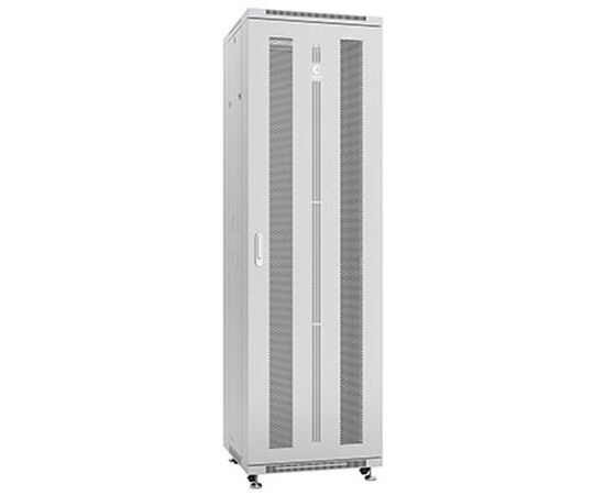 Шкаф серверный Cabeus ND-05C-42U60/60 42U 600мм дверь металл, серый, фото 