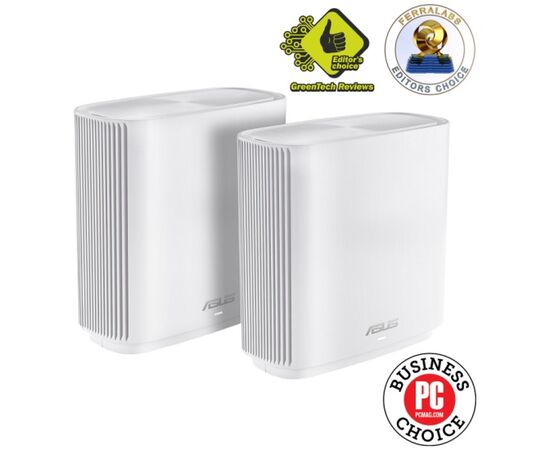 Трехдиапазонный беспроводной маршрутизатор Asus ZenWiFi AX XT8 2 pack (90IG0590-MO3G80), фото 