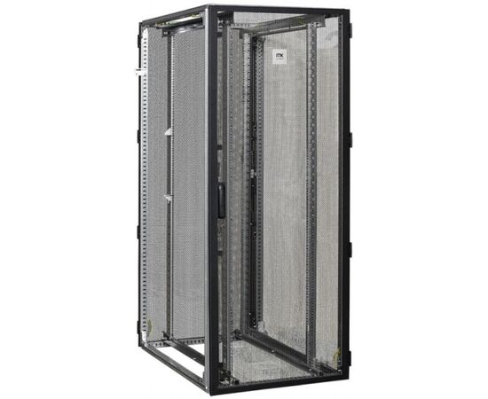Шкаф серверный IEK ITK ZP05-42U-0812-PP 42U 1200мм дверь металл, черный, фото 