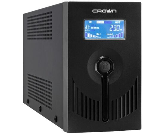 Источник бесперебойного питания CROWN CMU-SP650EURO LCD USB, фото 