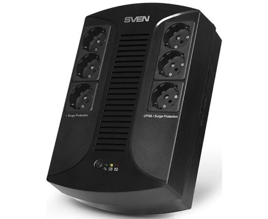 Источник бесперебойного питания SVEN UP-L1000E line-interactive, AVR, 1000VA/510W, фото , изображение 2