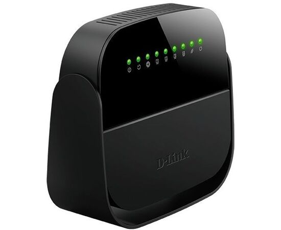 Роутер беспроводной D-Link DSL-2640U/R1A ADSL2+ черный, фото 