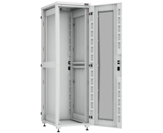 Серверный шкаф TLK Lite II TFI-426080-GHMH-R-BK 42U, 800мм, дверь стекло, черный, фото 