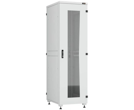 Серверный шкаф TLK Lite II TFI-426080-GHMH-R-GY 42U, 800мм, дверь стекло, серый, фото 