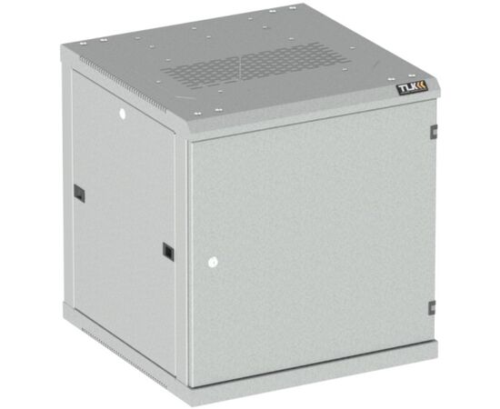 Шкаф настенный TLK CLASSIC II TWC-066045-R-M-GY 6U, 450мм, дверь металл, серый, фото 
