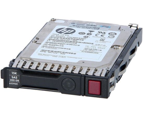 Жесткий диск для сервера HP 300 ГБ SAS 2.5" 15000 об/мин, 6 Gb/s, 652611-B21, фото , изображение 2