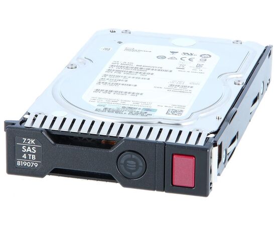 Жесткий диск для сервера Hewlett Packard Enterprise 4 ТБ SAS 3.5" 7200об/мин, 12Gb/s, 819079-001B, фото , изображение 2