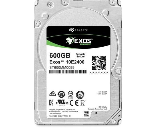 Жесткий диск для сервера Seagate 600ГБ SAS 2.5" 10000 об/мин, 12 Gb/s, ST600MM0099, фото 