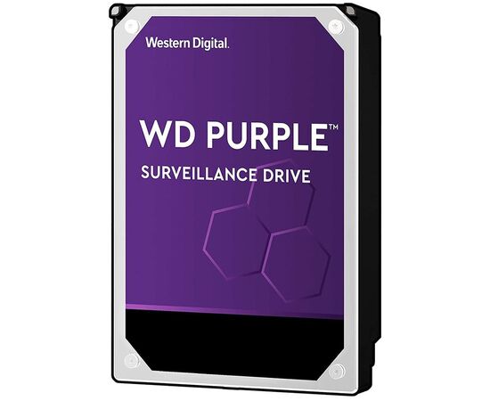 Жесткий диск для видеонаблюдения WD Purple SATA III (6Gb/s) 3.5" 1TB, WD10PURZ, фото , изображение 3