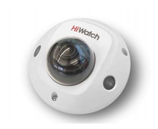 2Мп купольная IP-видеокамера HiWatch DS-I259M(B) 2.8mm с EXIR-подсветкой до 10м и микрофоном, фото 