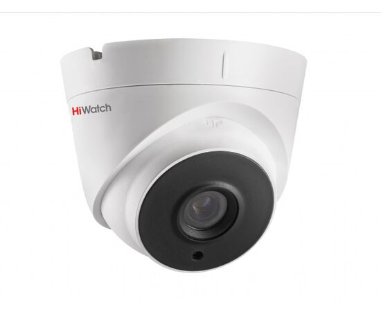 6Мп уличная купольная IP-камера HiWatch DS-I653M(B) 2.8mm с EXIR-подсветкой до 30м и встроенным микрофоном, фото 