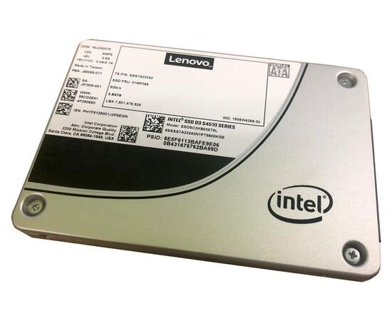SSD диск для сервера Lenovo ThinkSystem Read Intensive 480ГБ 2.5" SATA 6Gb/s TLC 4XB7A10248, фото , изображение 2