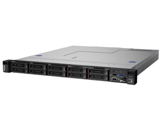Сервер Lenovo ThinkSystem SR250 7Y51A030EA Intel Xeon E-2186G в корпусе RACK 1U, фото 