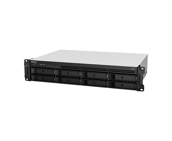Стоечная система хранения Synology RackStation RS1221+ 2U, 4 GB DDR4, 8 отсеков для дисков, 4 x RJ-45 1GbE LAN, 2 x USB 3.2 Gen 1, 1 x eSATA, фото 