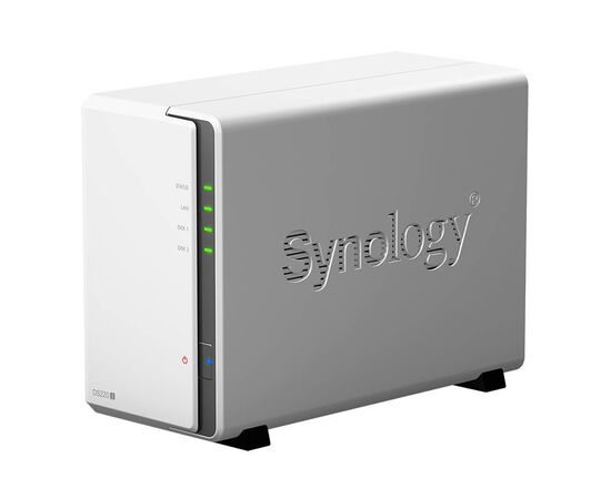 Synology DS220J система NAS базового уровня с 2 отсеками для дисков, фото 
