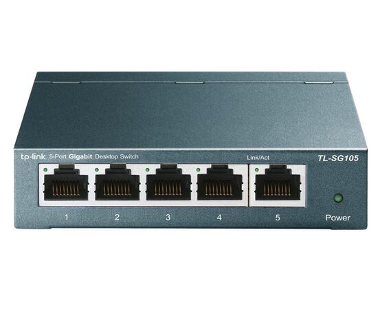 TP-Link TL-SG105 5-портовый гигабитный настольный коммутатор, фото 
