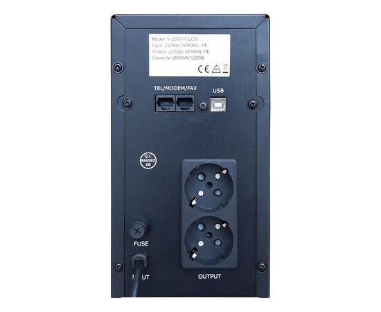 SVC V-2000-R-LCD линейно-интерактивный источник беспроводного питания, фото , изображение 2