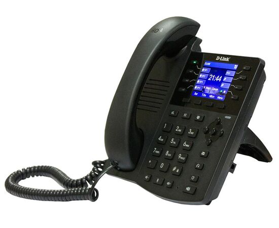 IP-телефон D-Link DPH-150SE/F5B с 2-мя портами LAN и поддержкой до двух независимых SIP аккаунтов, фото 