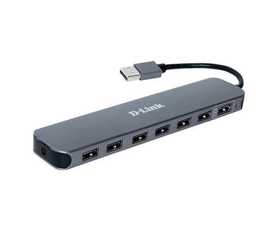 Концентратор D-Link DUB-H7, 7-ми портовый USB 2.0 концентратор, скорость до 480 Мбит/с, фото 