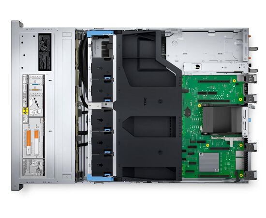 Сервер Dell PowerEdge R550 - 2 x Intel Xeon Gold 5317 / 128GB (4x32GB) DDR4-3200 / 8x3.5" / PERC H755 / SSD 2x960GB+4x1.92TB / HDD 2x8TB SATA / 2X1GbE+2x10GbE / 2x800W PS / Rack 2U, фото , изображение 3