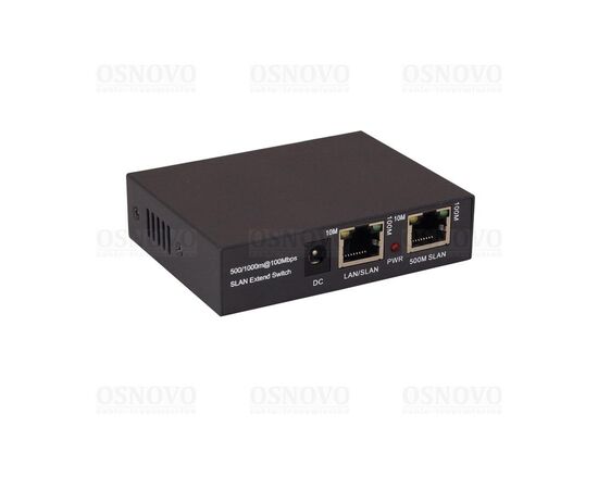 Удлинитель Ethernet OSNOVO E-IP1(800m). Устанавливается между двумя TR-IP1(800m), фото 