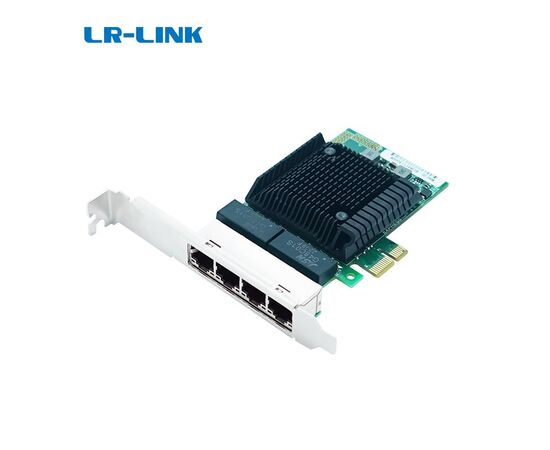 Четырехпортовый сетевой адаптер Gigabit Ethernet LR-Link LRES2046PT, фото , изображение 3