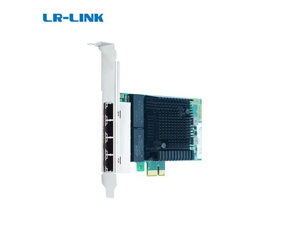 Четырехпортовый сетевой адаптер Gigabit Ethernet LR-Link LRES2046PT, фото 