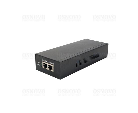 PoE-инжектор OSNOVO Midspan-1/652G 65W Gigabit Ethernet на 1 порт, фото 