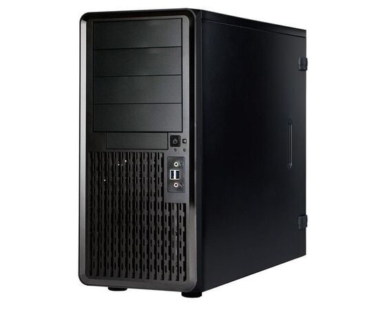 Сервер T100 Intel Xeon E-2224G, DDR4 ECC, 2 x M.2, до 10 дисков 3.5", 2 x 1Gbit Lan, блок питания 750W, IX-T100G-2224G, фото , изображение 3