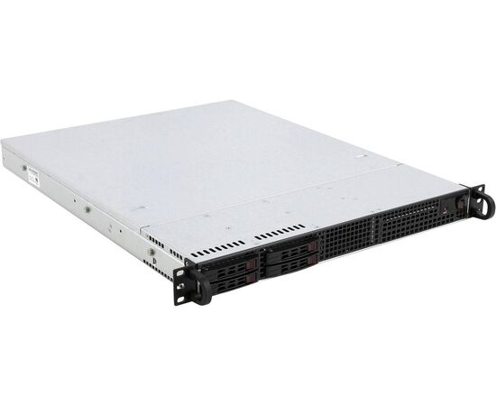 Сервер Supermicro R100 Intel Xeon E-2224G, DDR4 ECC, до 4 дисков 2.5", 2 x 1Gbit Lan, 330W Gold, RACK 1U, IX-R100-2224G, фото , изображение 2