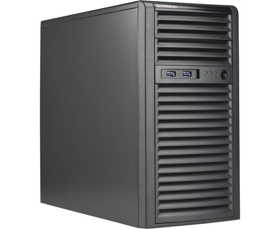 Сервер Supermicro T100 Intel Xeon E-2224, 16GB DDR4 ECC, 2 x 480GB Enterprise SSD, 2 x 1Gbit Lan, блок питания 400W Gold, IX-T100-2224-S1, фото 