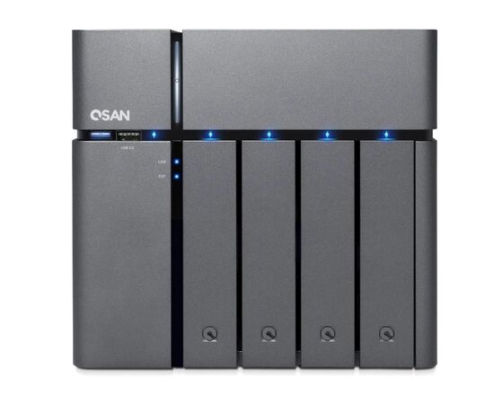 Сетевой накопитель NAS 4(4+1), Intel Celeron 2.9 Ghz Dual-Core,8Gb DDR4, 4xLAN (1GbE RJ45), USB3.0, HDMI, 4 x 3.5", 1 x 2.5", XN5004T-EU, фото 