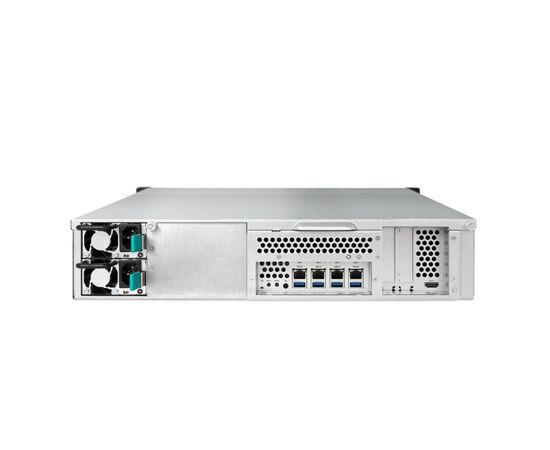 Сетевой накопитель Qsan XN5008RE-EU NAS 2U, Intel Celeron 2.9GHz Dual-Core, 8 Gb DDR4 U-DIMM (Max 64Gb), 8 x 3.5", USB 3.0, HDMI, 4 LAN (1GbE RJ45), 2хБП, фото , изображение 2