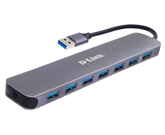Концентратор D-Link DUB-1370/B2A с 7 портами USB 3.0, фото 