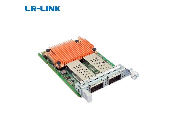 OCP3. 0 двухпортовый 100G QSFP28 адаптер Ethernet Intel Е810 LR-Link LRES3026PF-OCP, фото 