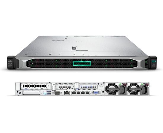 Сервер HPE Proliant DL360 Gen10 / 2 x Intel Xeon Gold 6248 / 32GB (2x16GB) / 8x2.5"HDDs / HPE Smart Array E208i-p / SSD - 4x1.92TB SATA / 4x1Gb RJ45 / 2x800W / Rack1U / P19766-B21-S1, фото 