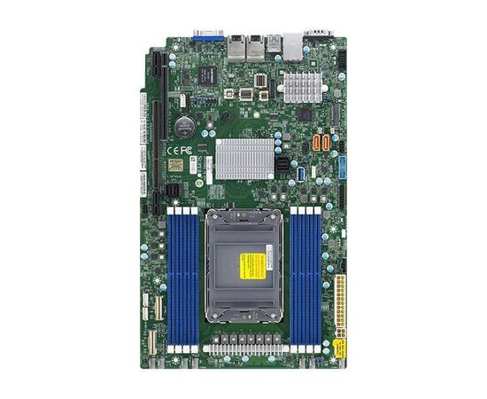 Сервер Supermicro SuperServer SYS-110P-WTR-S1 Intel Xeon Silver 4309Y, 64GB RDIMM DDR4-3200, LSI3008 HBA, 10x2.5", 2x960GB SSD, 2x10GbE, 2x750W, Rack 1U, Win2019 Standart, фото , изображение 6